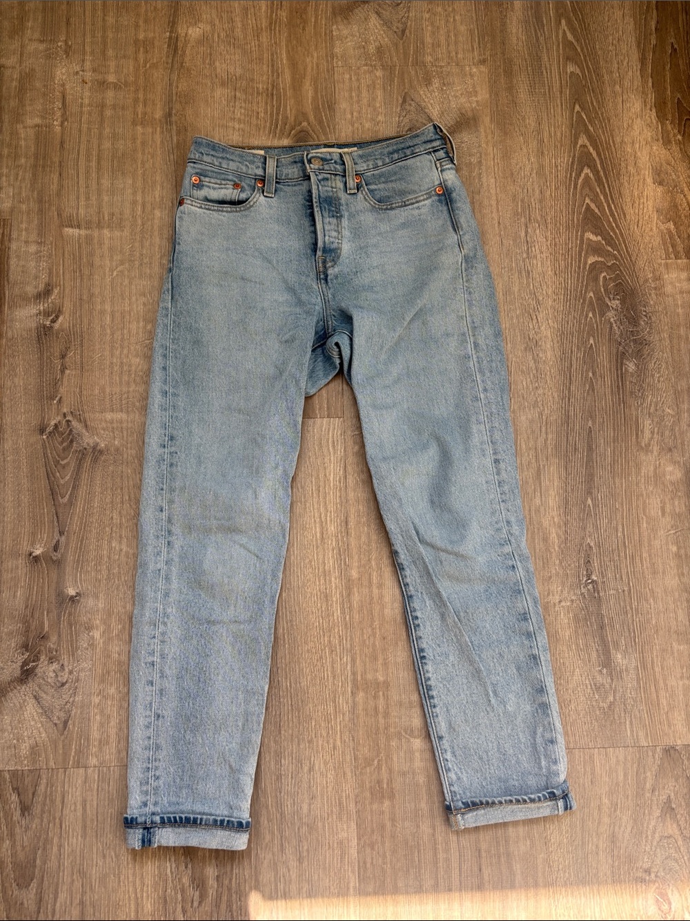 Levi's Light Blue Straight-Leg Women's Jeans